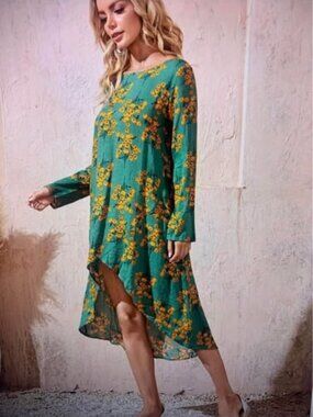 Ladies XL Uneven hem dress 10.00